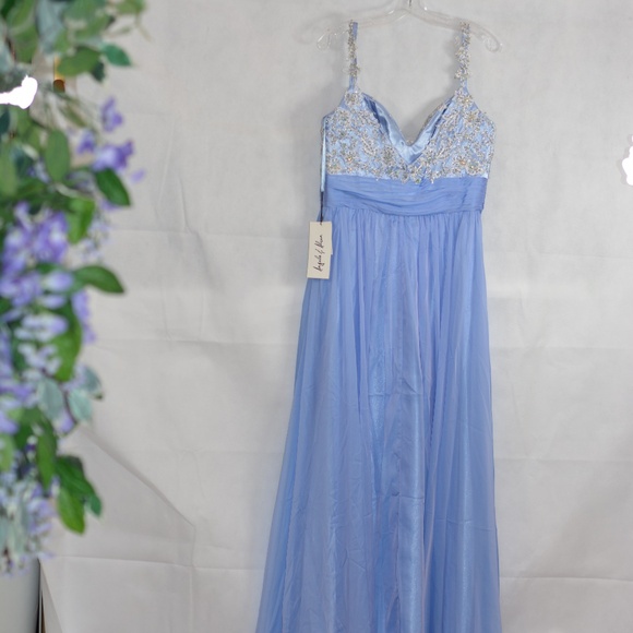 Beaded/Sequiin/ Rhinestone Gown /a 16 Angela & Alison NWT - Picture 6 of 14